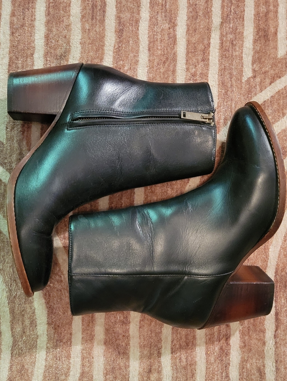 Thursday Boots The Highline Black Leather Size 7